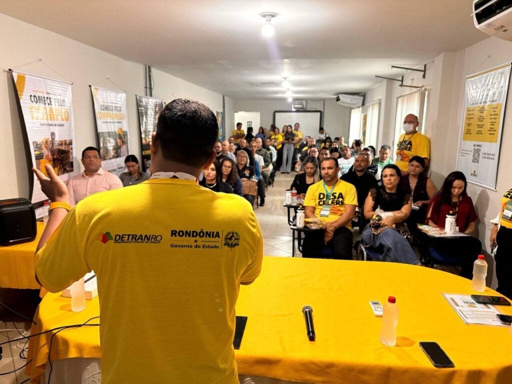 Alinhamento de ações para campanha “Maio Amarelo” reúne instituições públicas e privadas em Porto Velho