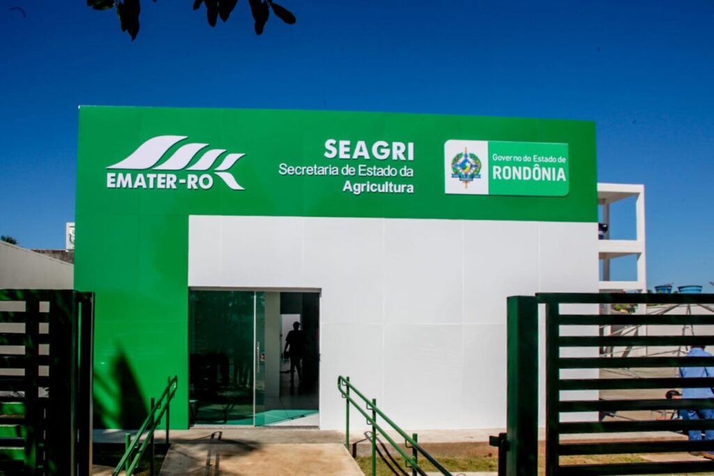 Nova sede da Emater entregue pelo governo de RO em Alta Floresta d’Oeste une tecnologia e apoio direto ao produtor